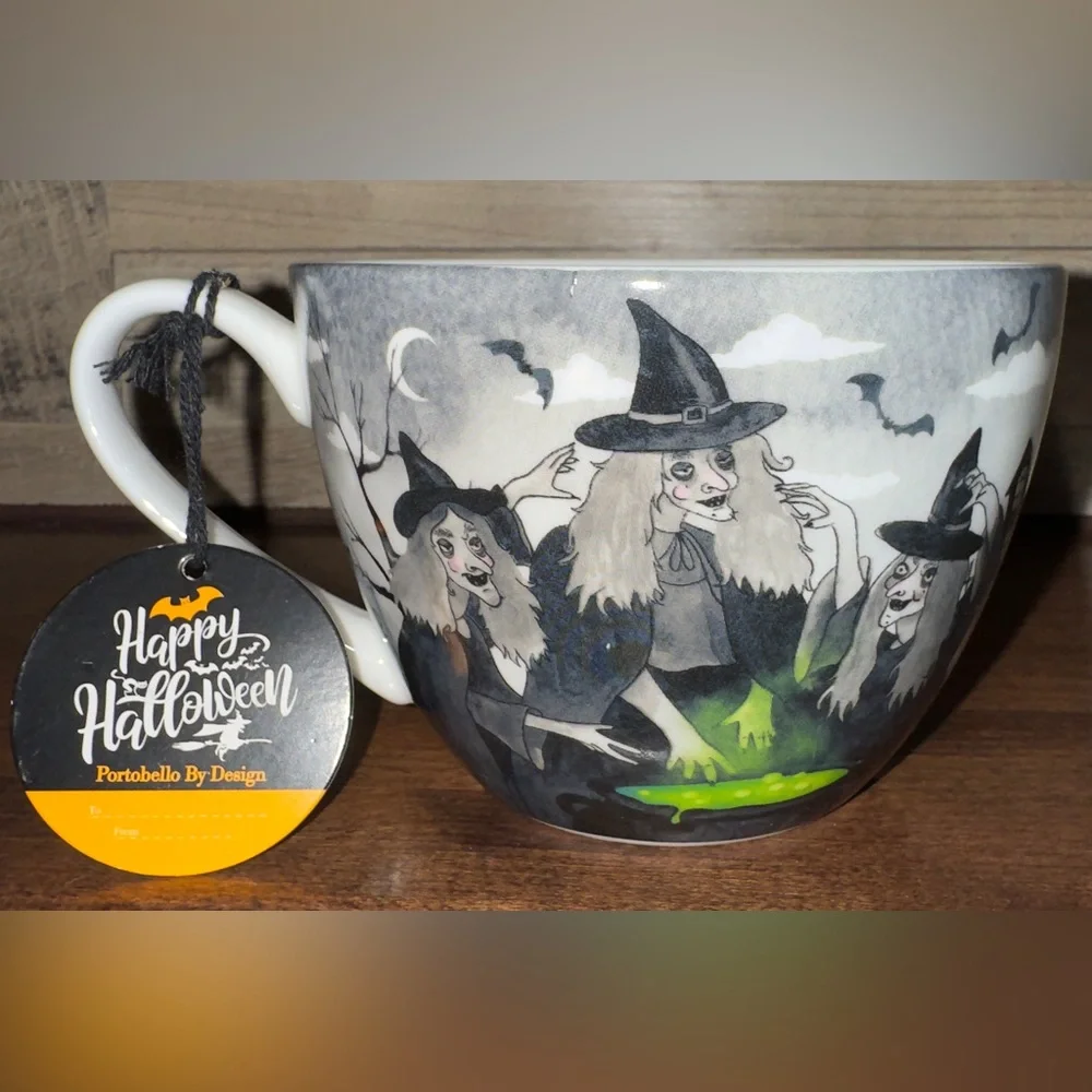 SUPER CUTE ๐ฅฐ PORTOBELLO BY DESIGN HALLOWEEN WICKED WITCHES ๐งโโ๏ธ COFFEE MUG - Picture 11 of 17